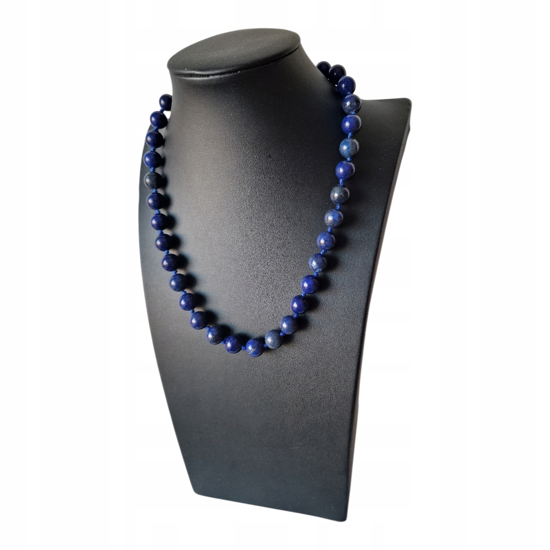 Vintage Lapis Lazuli Lazuritový Náhrdelník Ochrana Dobrá Aura