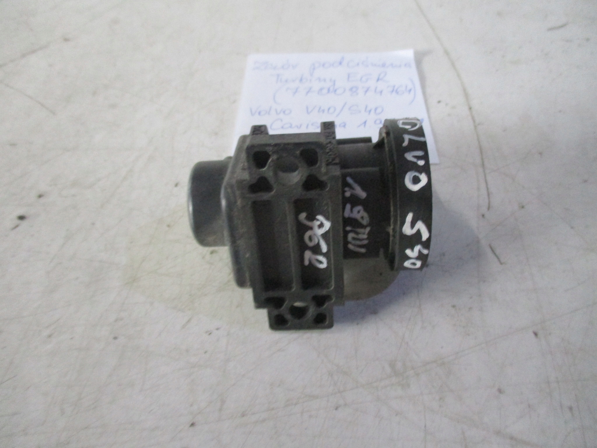 ZAWÓR PODCIŚNIENIA TURBO 7700874764 VOLVO CARISMA