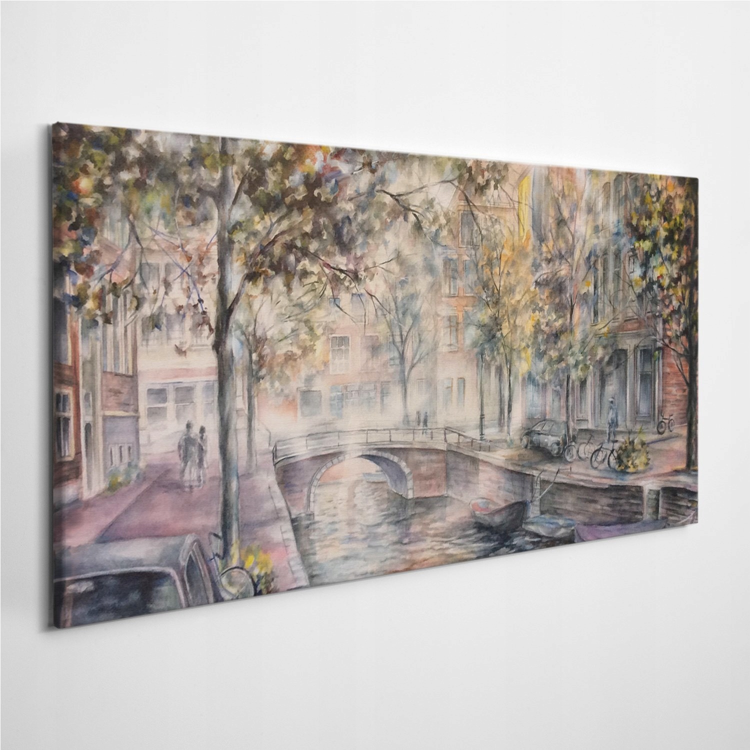 

Zdjęcie na płótnie Mosty Amsterdam Rowery 120x60