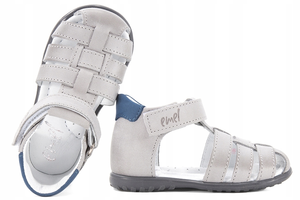 

Emel E1078-32 Sandałki Roczki Sandały 20 Szary