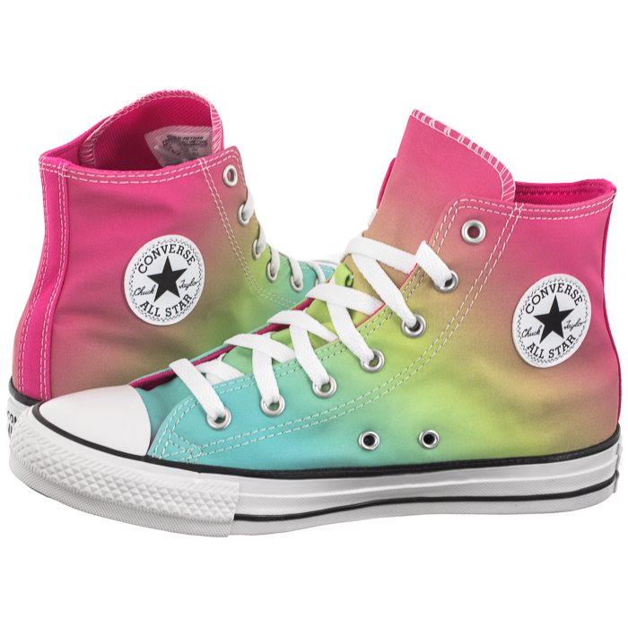 Boty Tenisky nad kotník Dámské Converse Triple Fuchsia A07337C