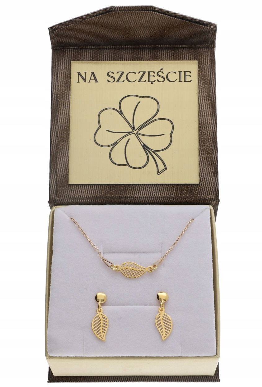 Komplet zlatý 925 Celebrita Ažur Krabička Gravírování