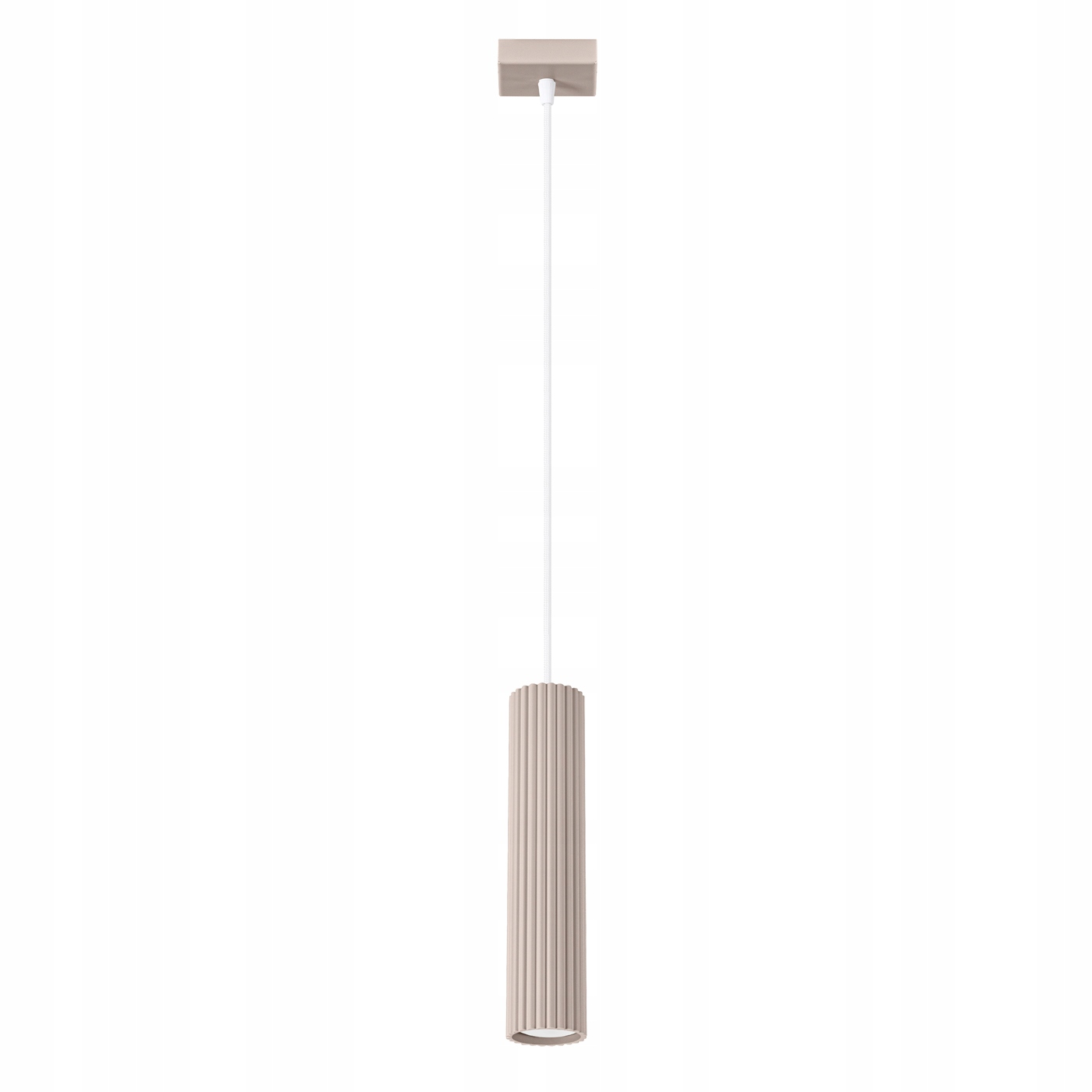 Závěsná lampa Karbon 1 taupe