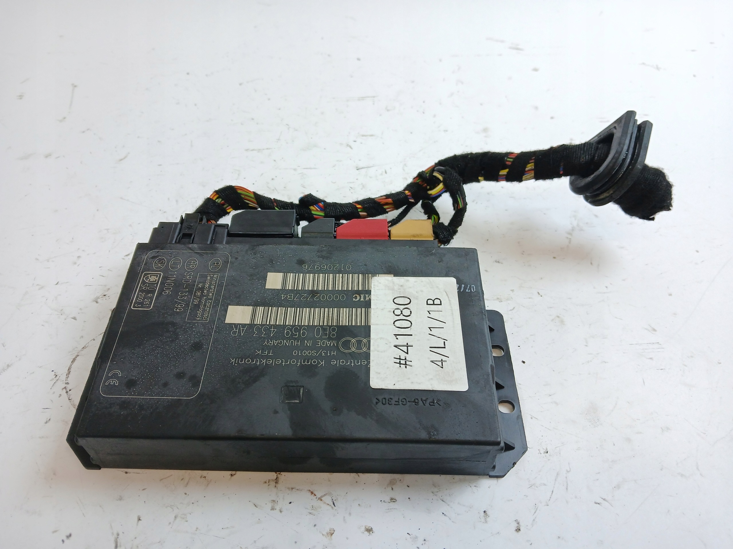 AUDI A4 B6 A4 B7 upravljačka jedinica komfora 8E0959433AR