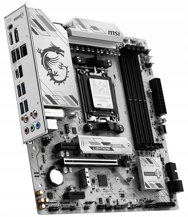 Msi B850M Gaming Plus WIFI6E Amd B850 AM5 4x DDR5 M.2 WiFi 6E m