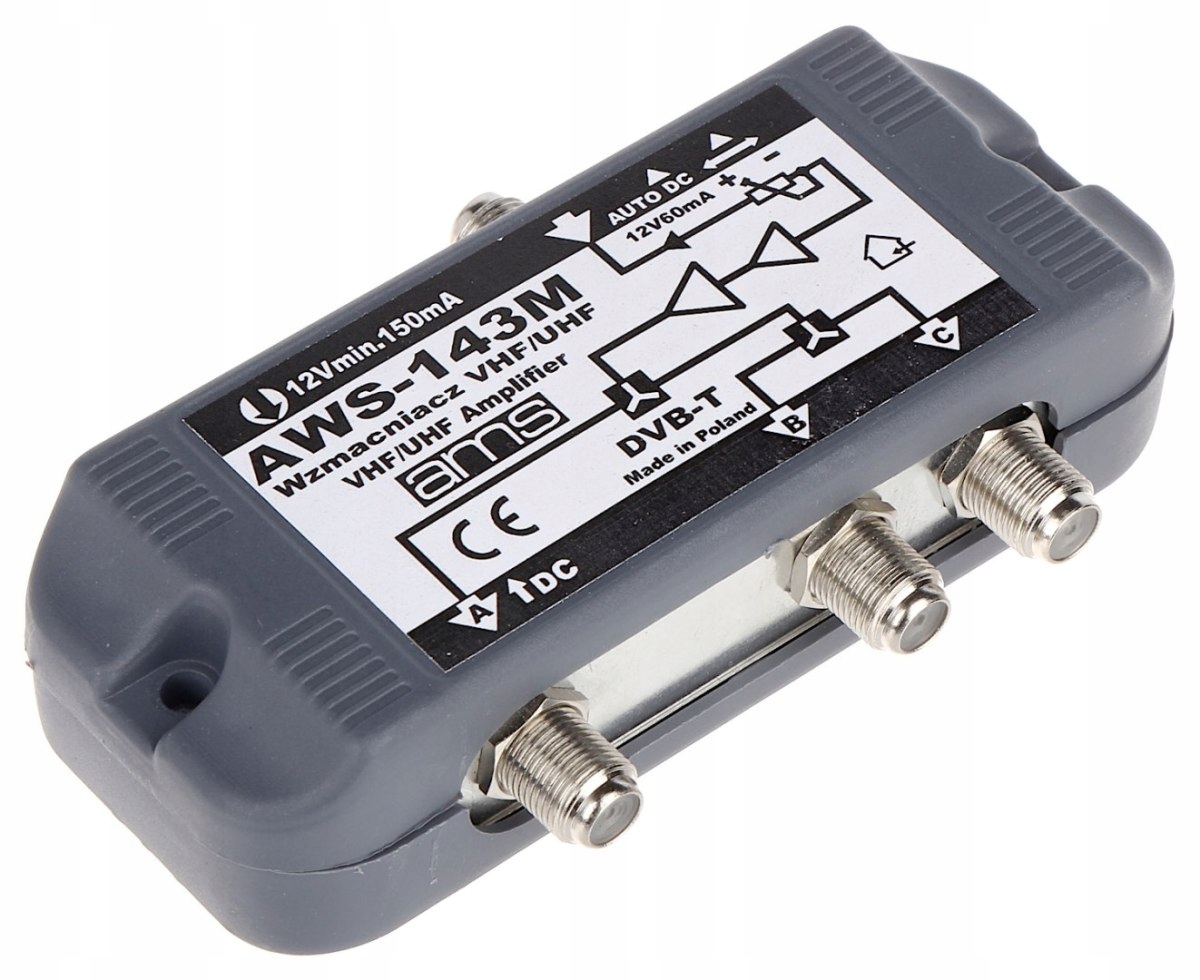 Anténní Zesilovač AWS-143 M Ams