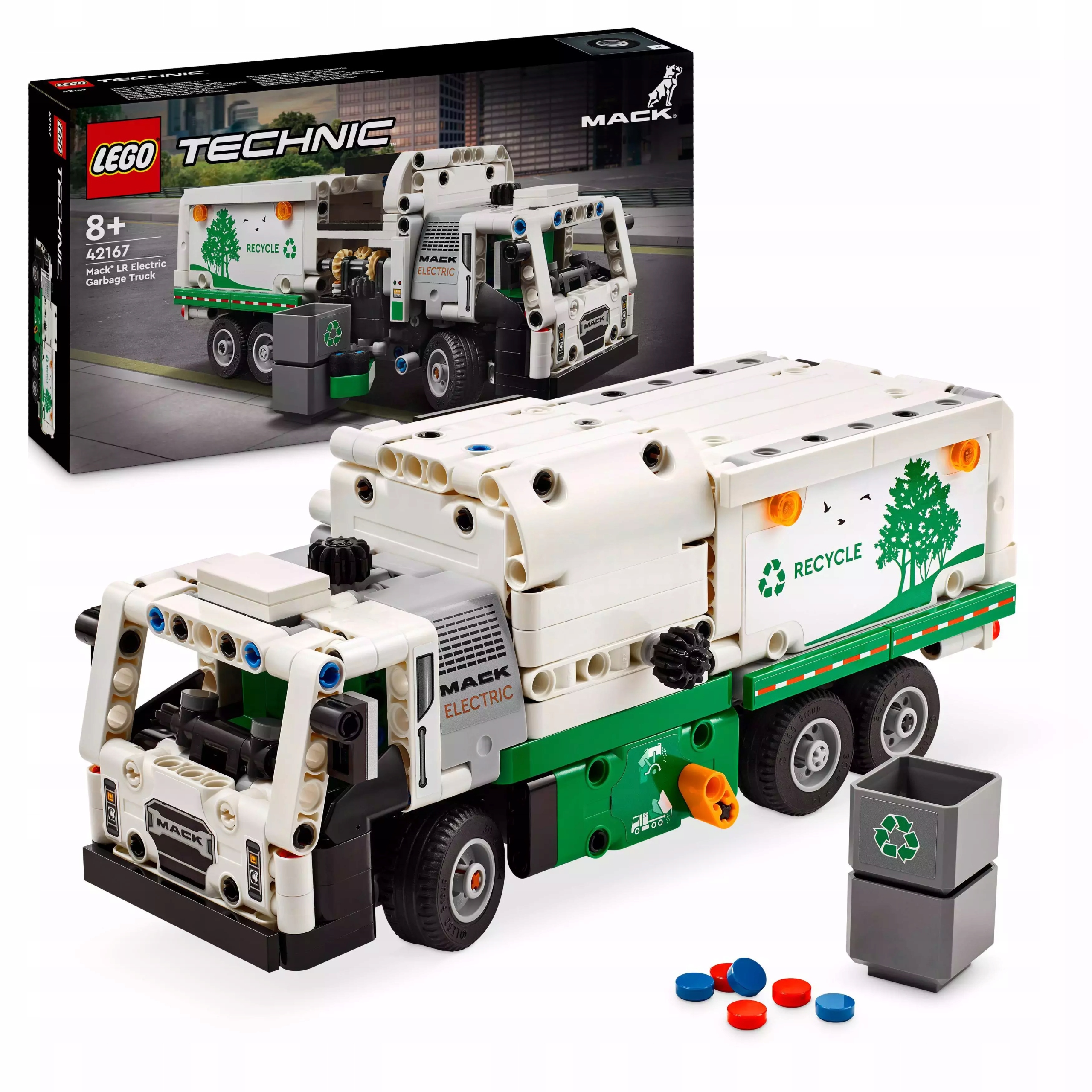 Lego Technic Popelářský vůz Mack Lr Electric