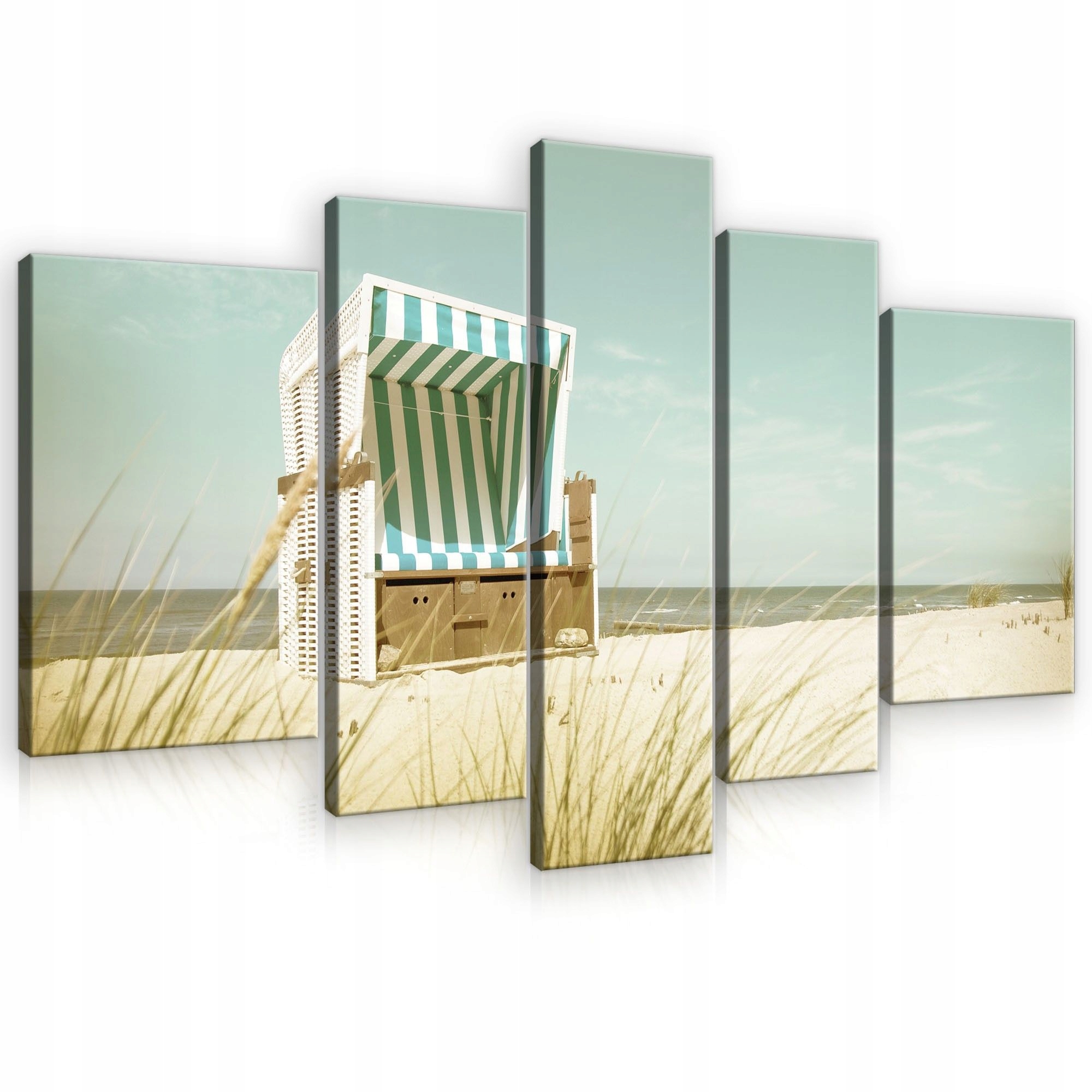 Obraz 170x100 pláž more oceán piesok leto dovolenka pokoj relax