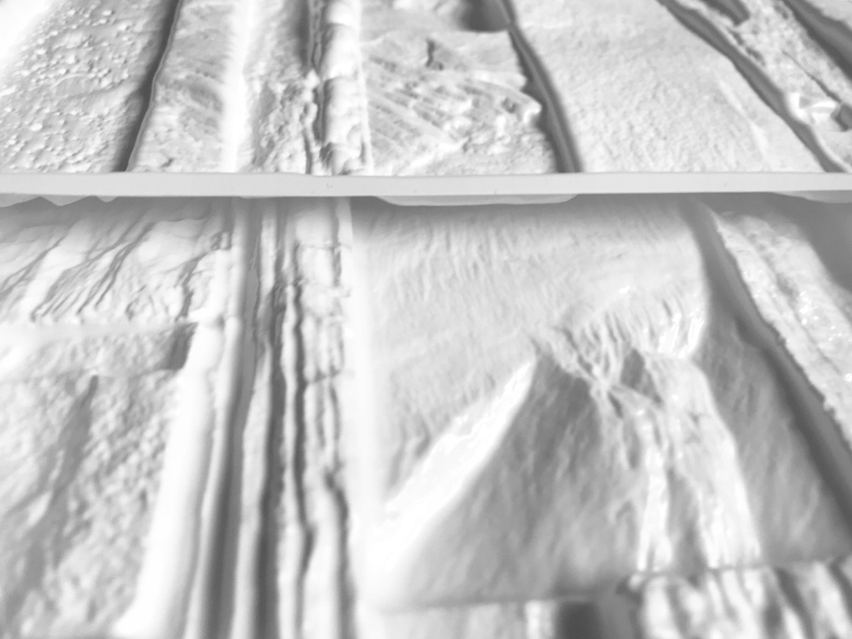 Okładzina ścienna PCV JAK KAMIEŃ 3D biały DW10 Materiał tworzywo sztuczne