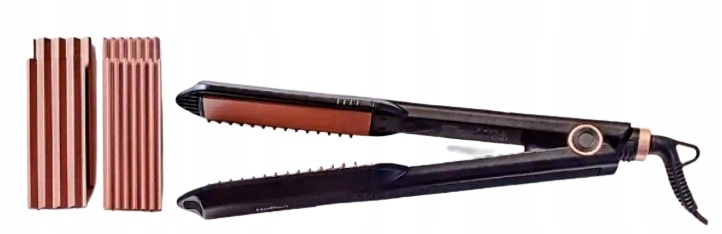 Hoffen Prostownica do włosów 3 rodzaje wymiennych płytek HS-5303 70 W