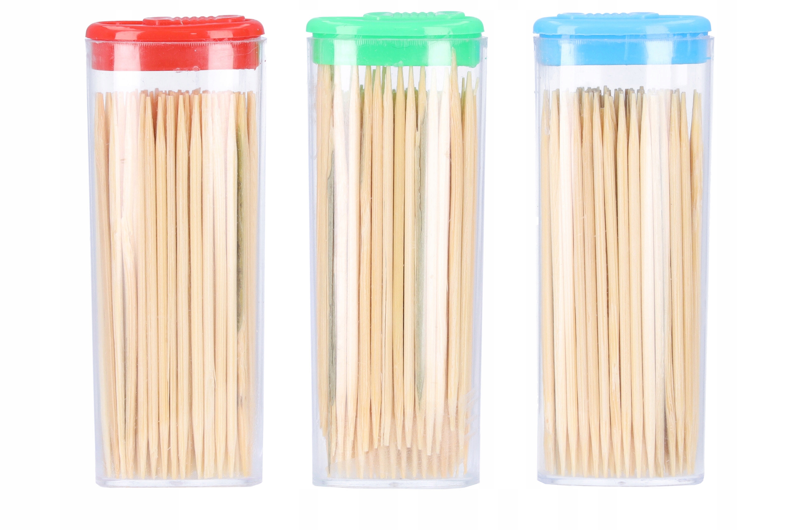 WYKAŁACZKI bambusowe do koreczków i przekąsek 3x80 praktyczne 6,5cm Długość 6.5 cm
