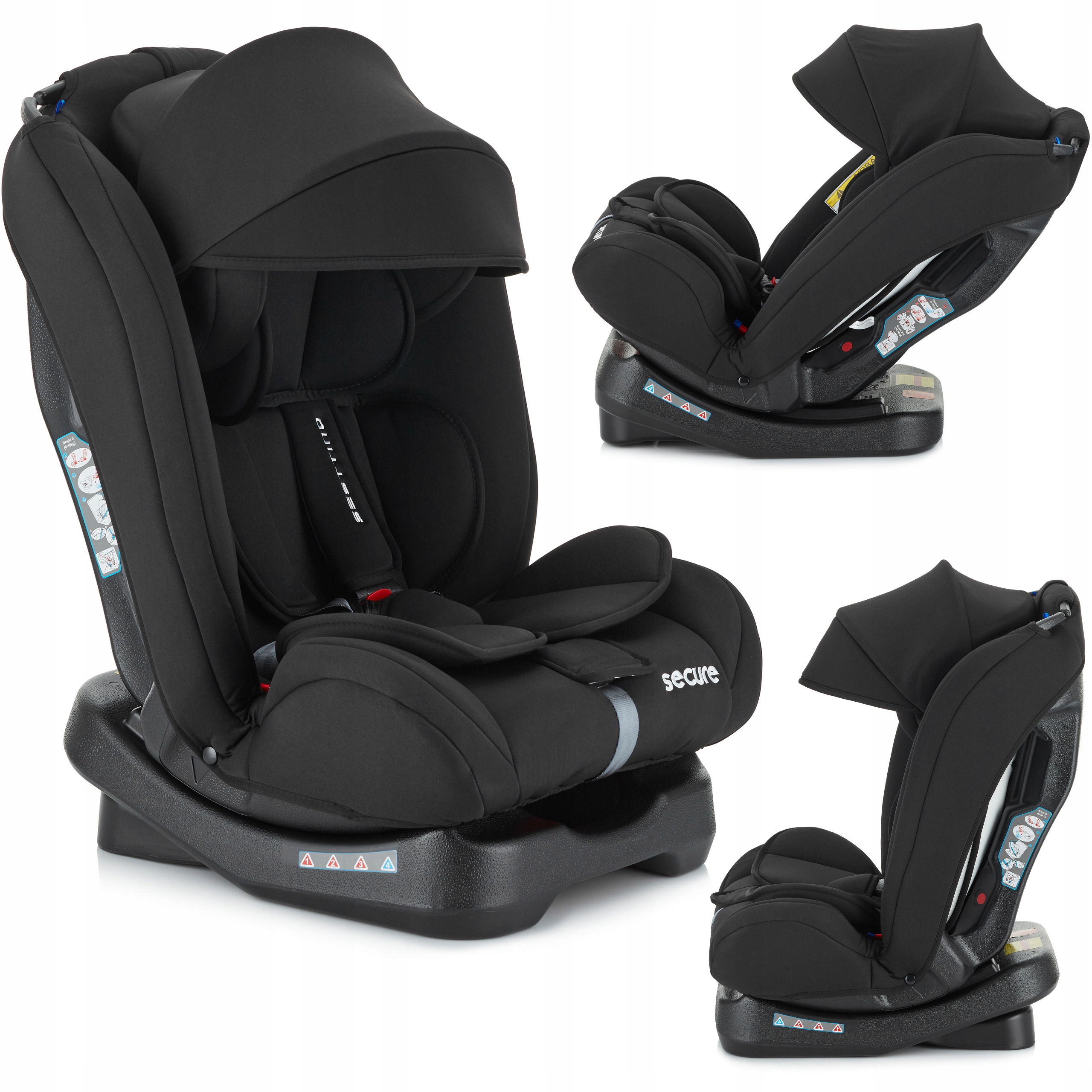 

Fotelik samochodowy Sesttino Secure Pro 0-36kg
