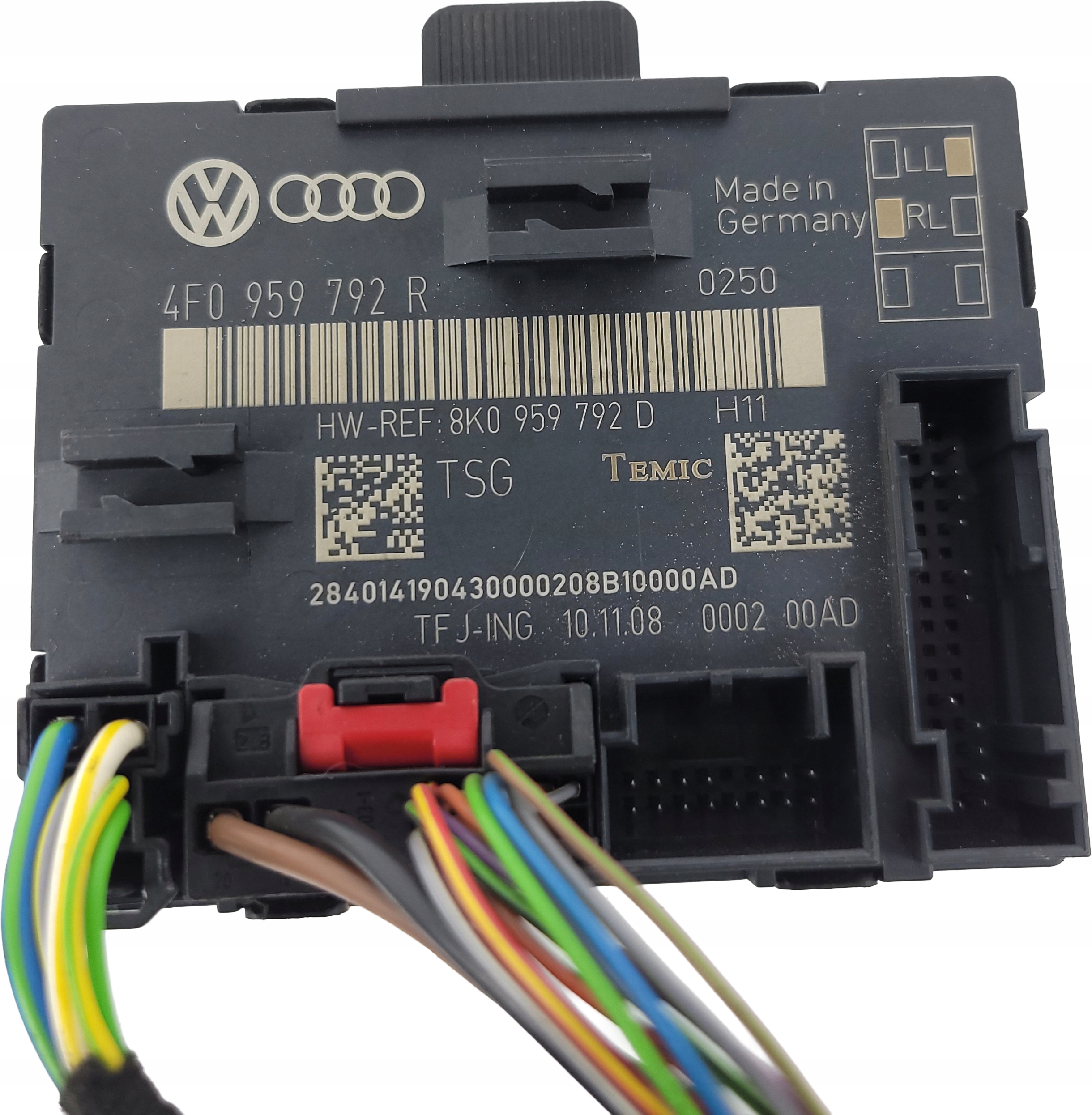AUDI A6 C6 LIFT module control unit door right front 4F0959792R