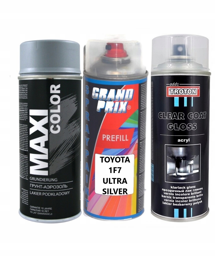 

Toyota 1F7 Duży Zestaw Podkład Baza Klar 1175 ML
