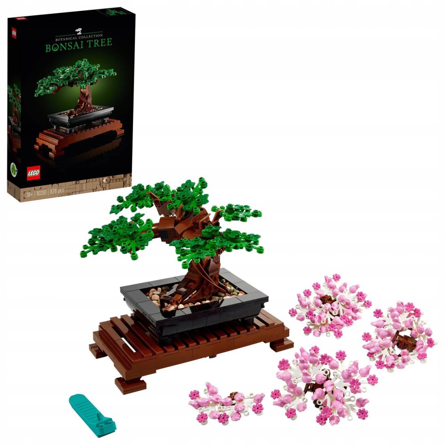 Lego Botanicals 10281 Stromek Bonsai 18+ 878 Dílků