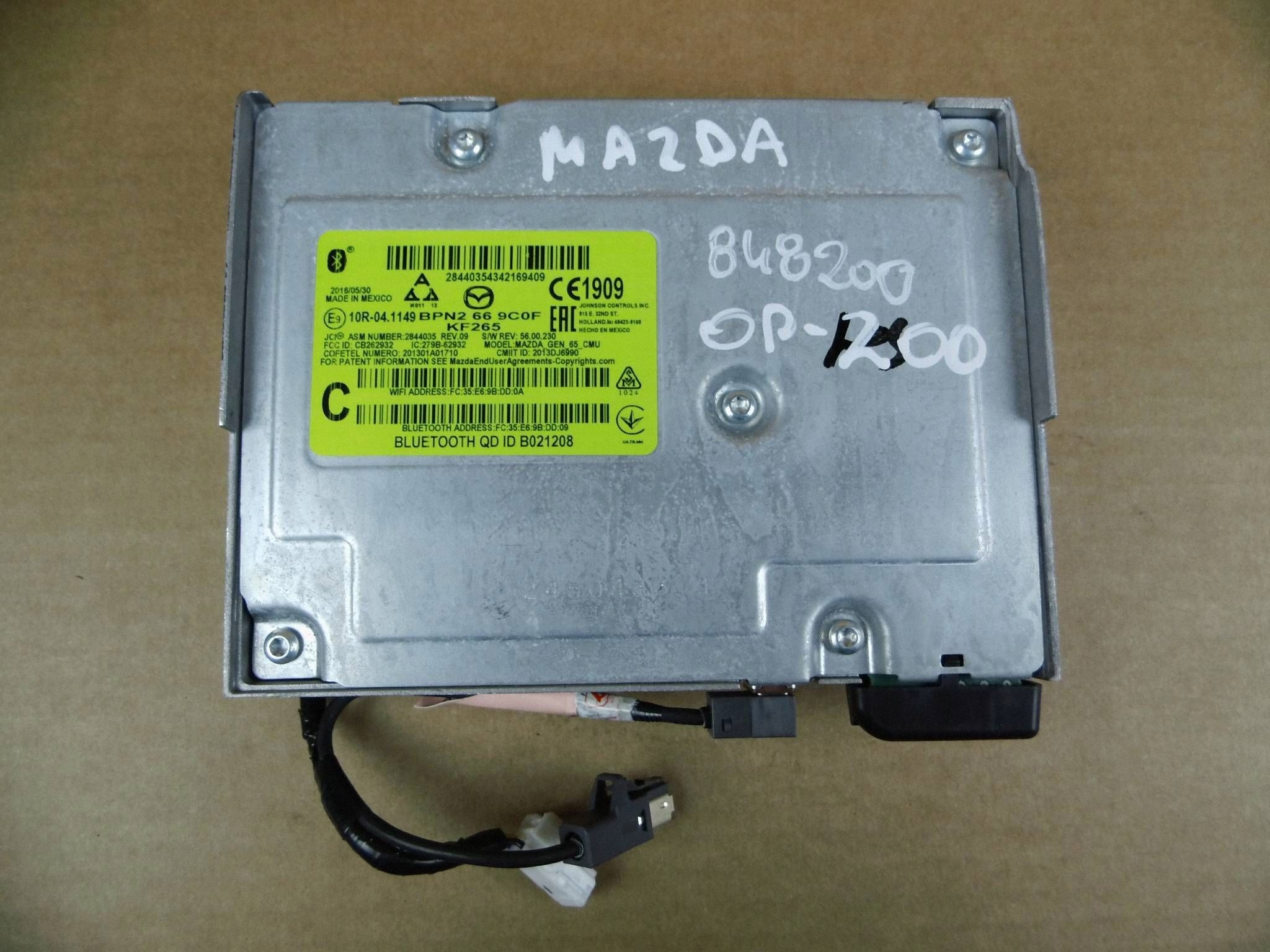 Mazda 3 BM modul Bedienteil radia der Navigation BPN2669C0F