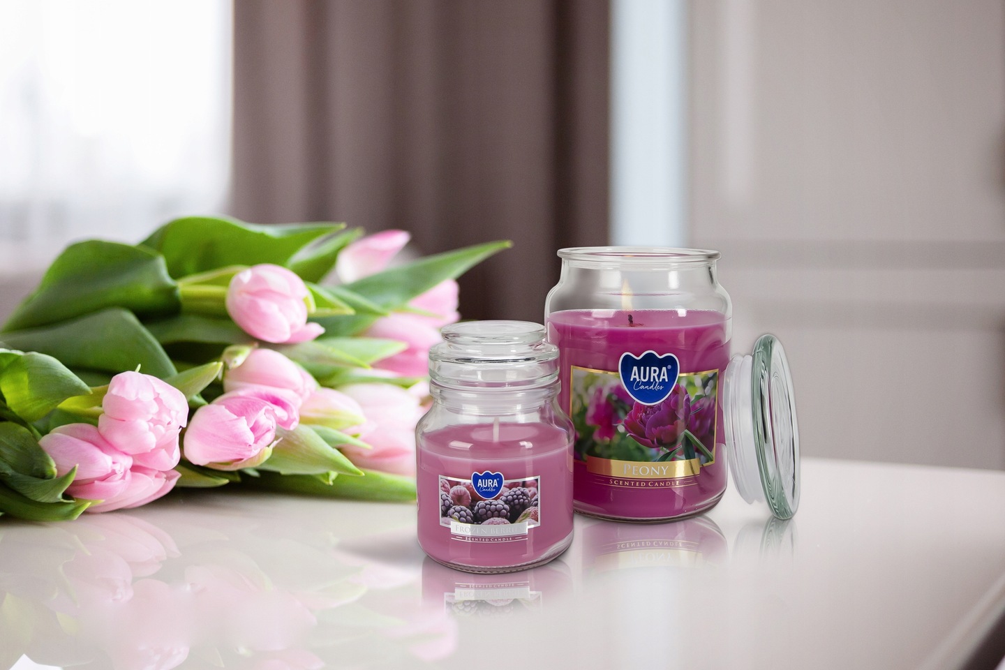 Dyfuzor z patyczkami prążkowane szkło Kwiat Wiśni 135ml 12 tyg Valpe Rodzaj dyfuzor z patyczkiem