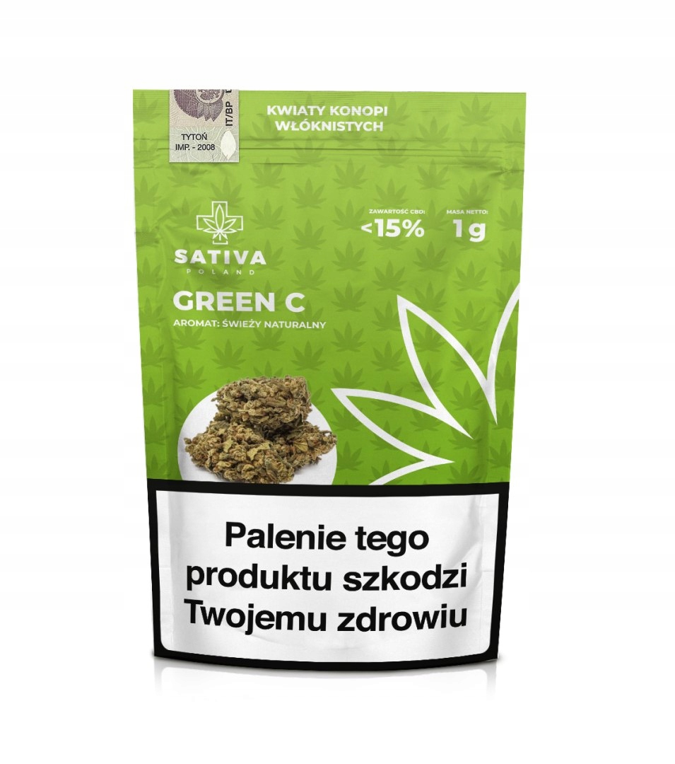 

Susz Kwiaty konopie Cbd Green C 1g