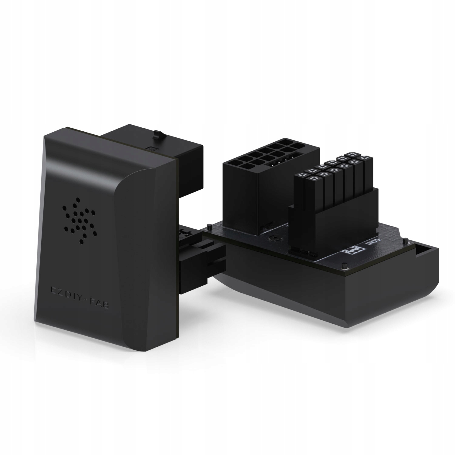 Adapter Wtyczka 12VHPWR kątowa złącze 12+4 Pin 180 stopni Ezdiy-fab Rvs