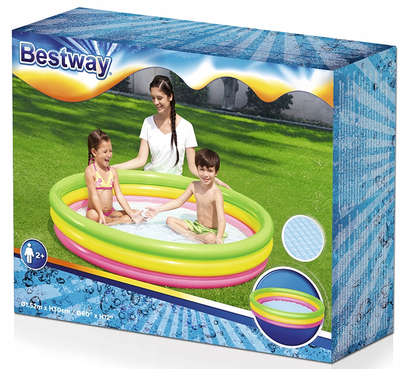 BASEN DMUCHANY 152X30CM PODŁOGA DM. 5808