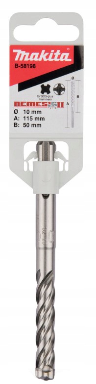

Makita B-58198 Wiertło Nemesis 2 Sds-plus 10X115MM