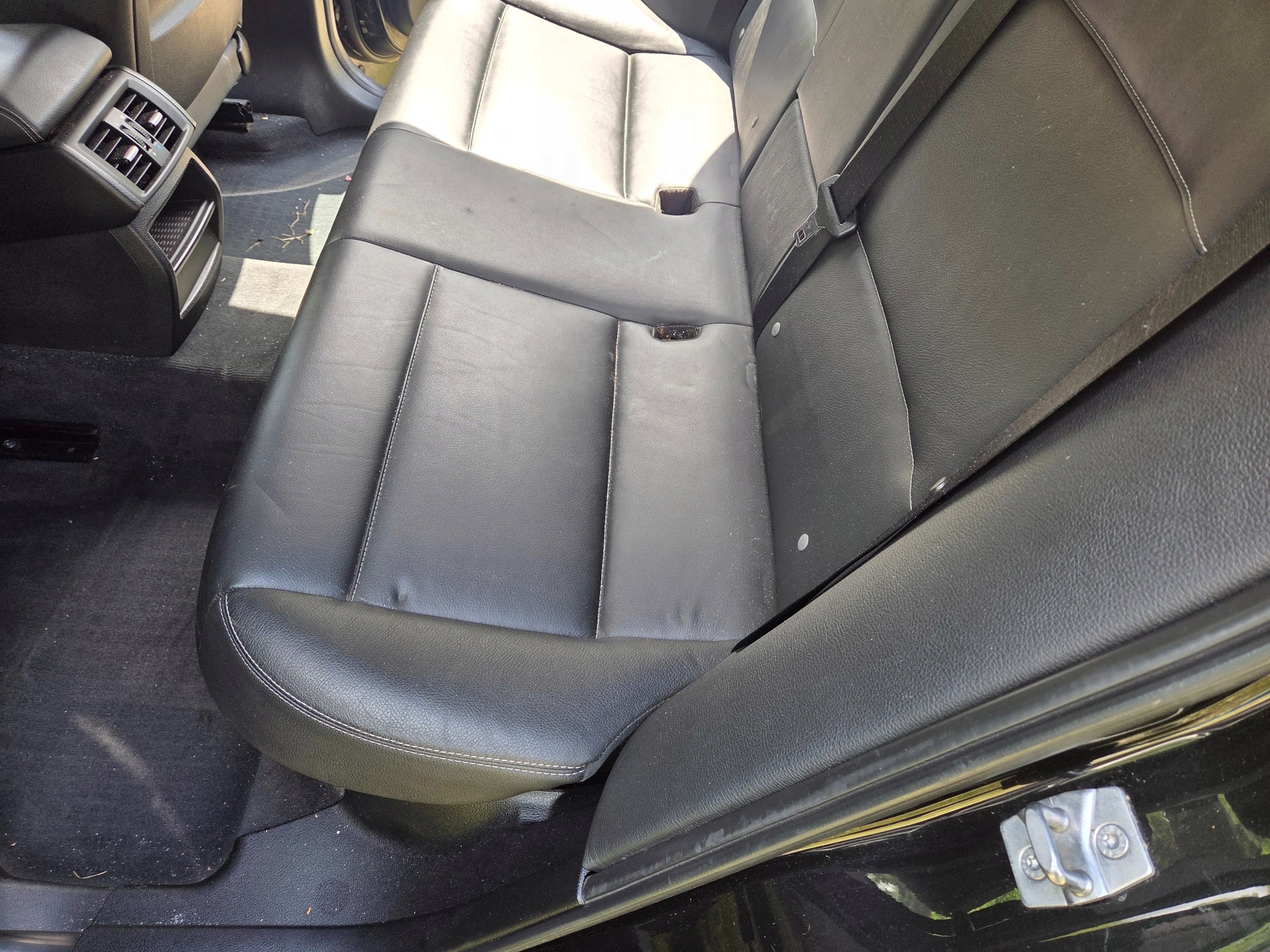 BMW X3 F25 Sitze schwarze Leder