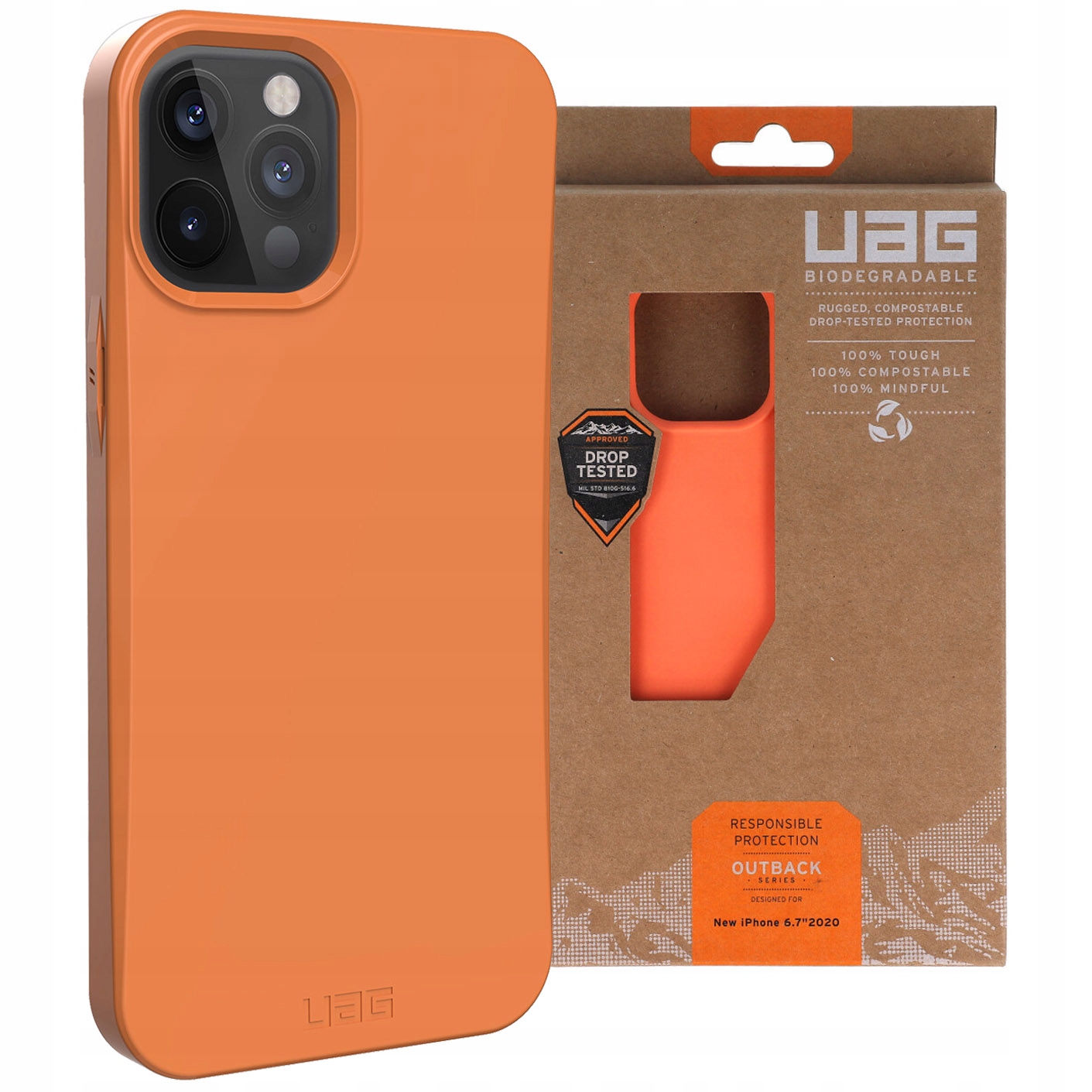 

Etui do iPhone 12 Pro Max, Uag Outback, futerał