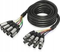Behringer GMX-500 Kabel 8 x Xlr F 8 x Xlr M 5m