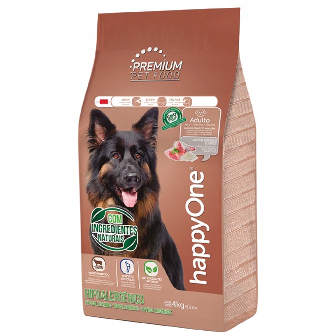 happyOne Adult Dog Hypoallergenic s jehněčím masem 4 kg