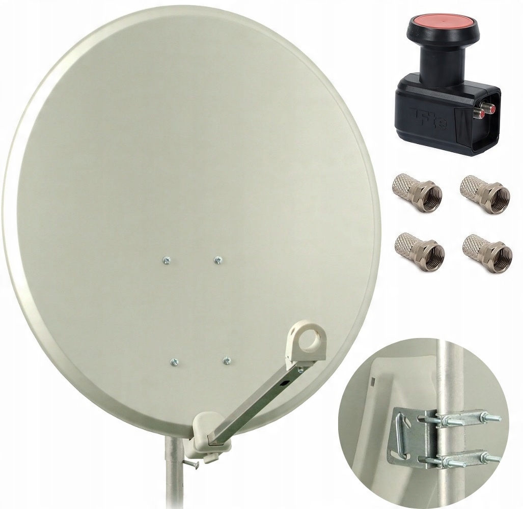 

Antena satelitarna 80cm Famaval Konwerter Twin Zł