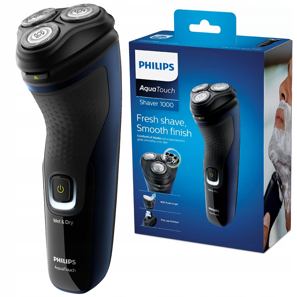 

Golarka Philips S1323/41 Aquatouch Z Trymerem