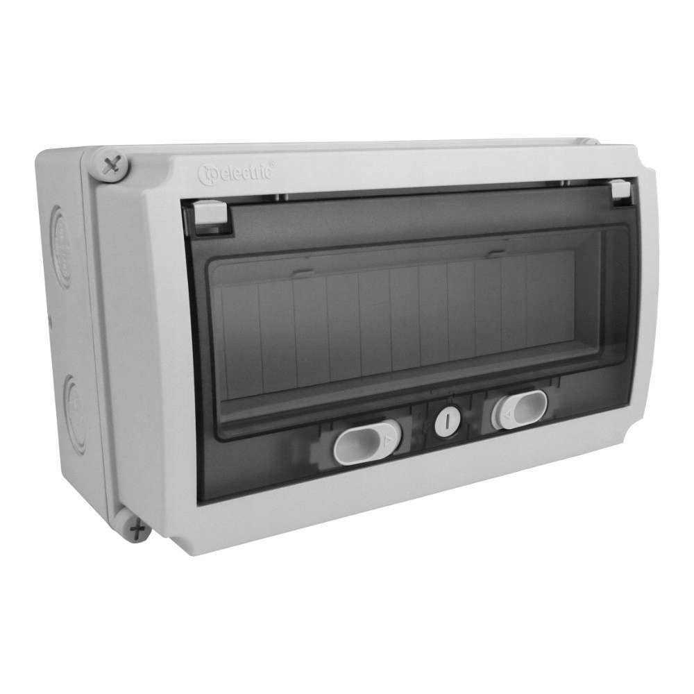 Kryt na omítku IP66, hermetický 13-modulový rozvaděč TpElectric