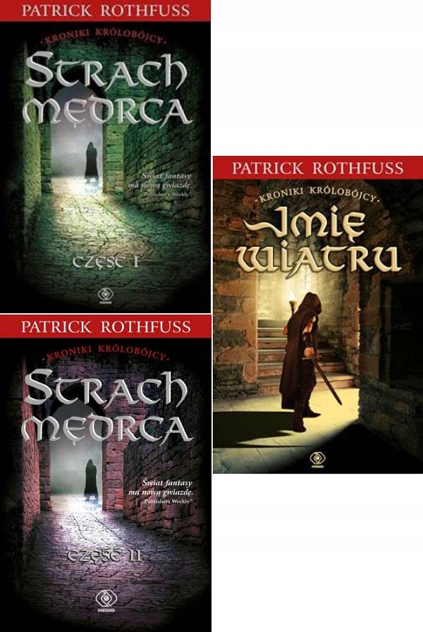 Rothfuss pakiet 3x Kroniki Królobójcy