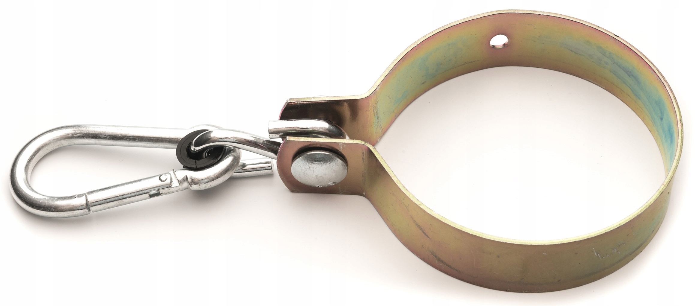 Obejma huśtawki do huśtawki z karabińczykiem 120mm Producent Metalnet