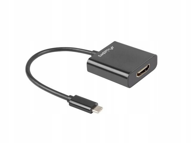 Adapter Usb CM Hdmi F 15cm czarny
