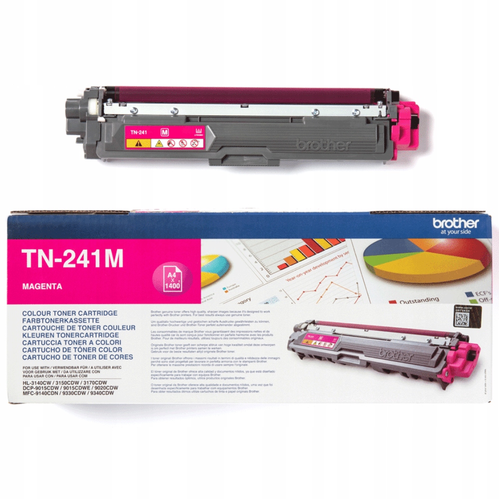 Brother TN-241M, magenta toner (až 1 400 stran)