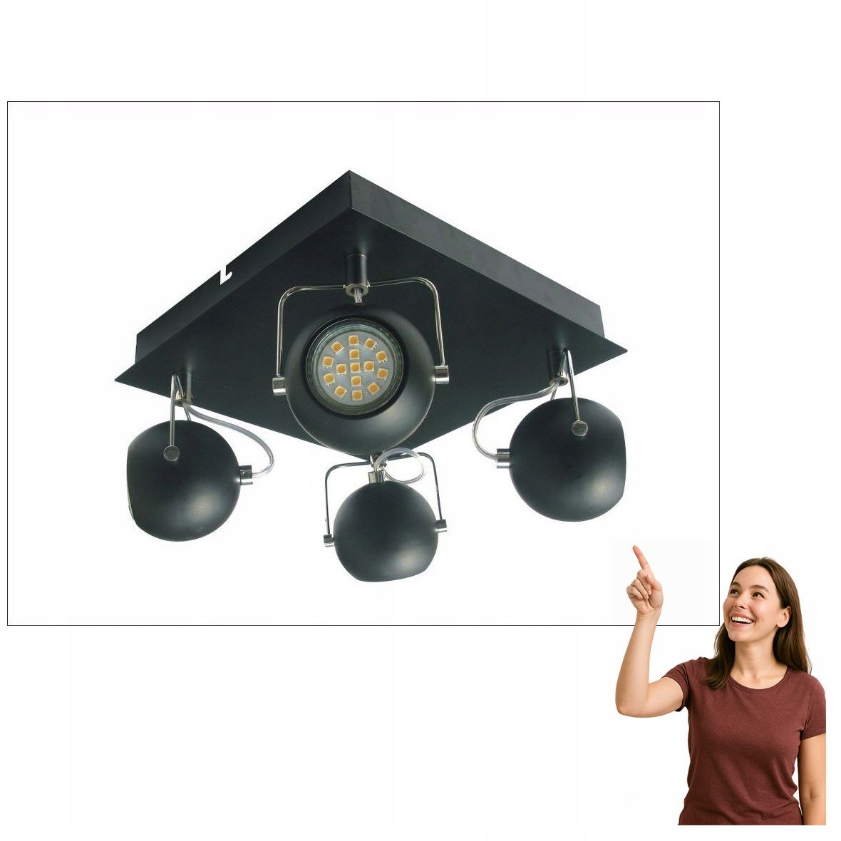 Bodové svietidlo Reflektor Tony 98-25036 Candellux