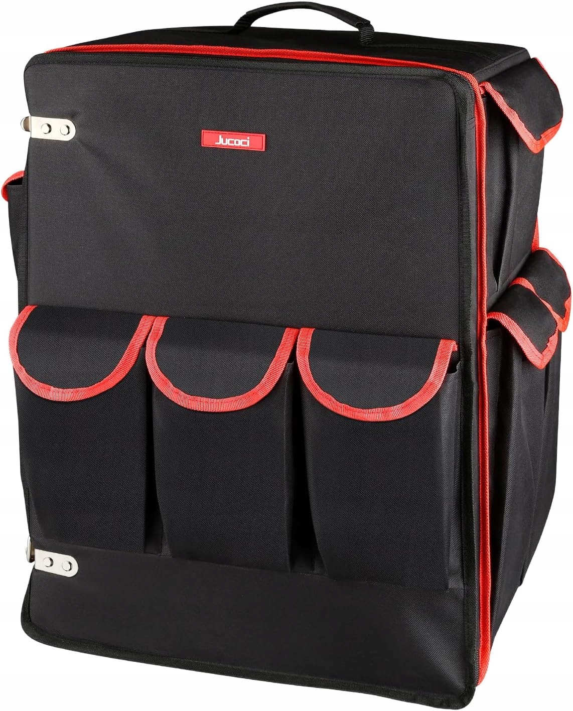 Batoh s plastovým pouzdrem pro ukládání miniatur Jucoci