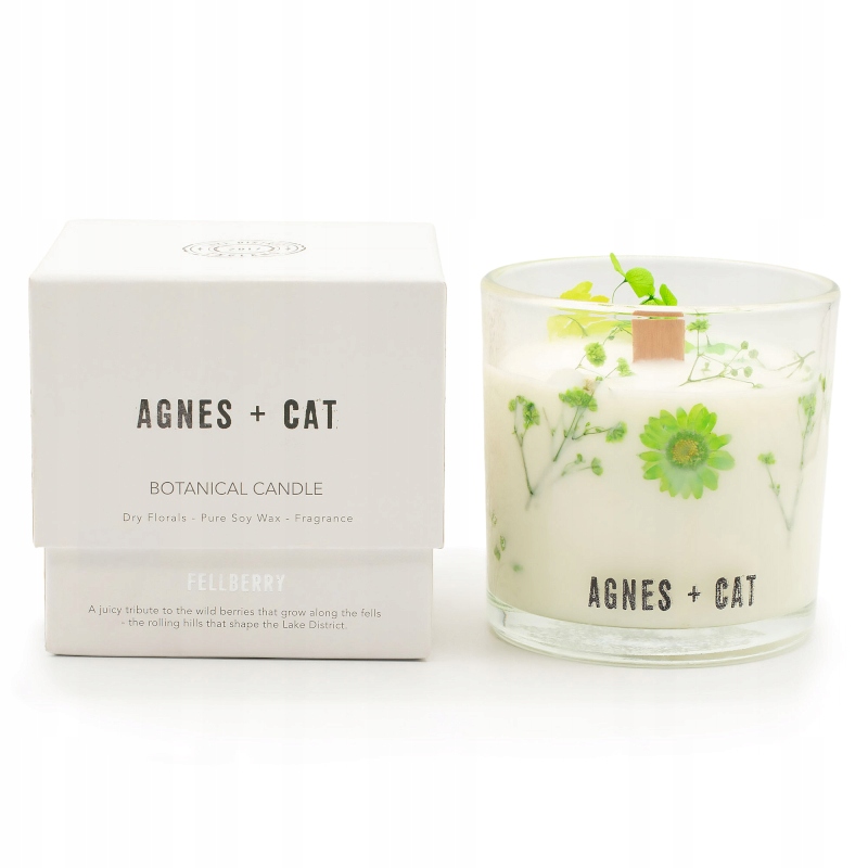 Botanická sójová svíčka Agnes+Cat Fellberry