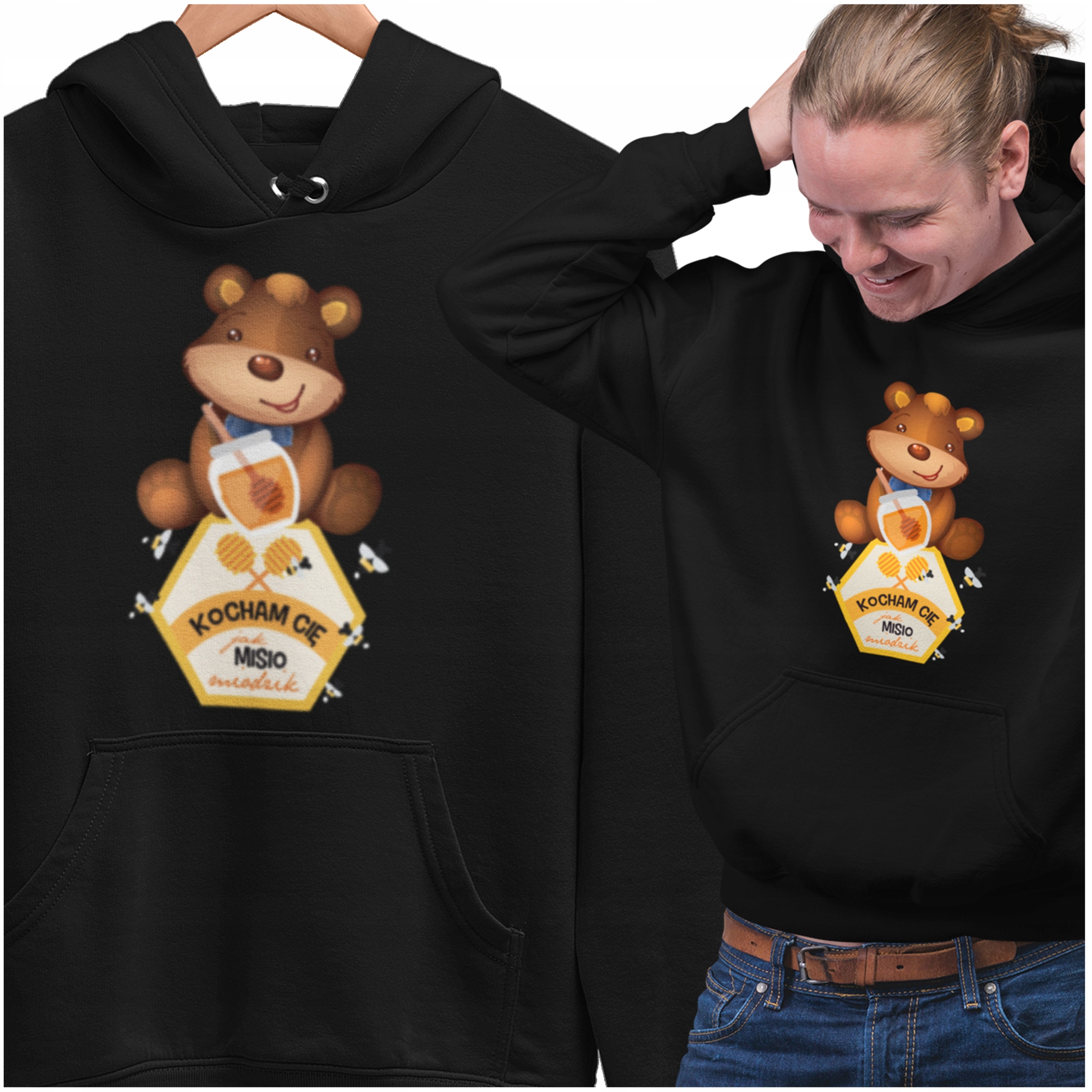

Bluza Kocham Cię Jak Misio Super Prezent Dla Niego