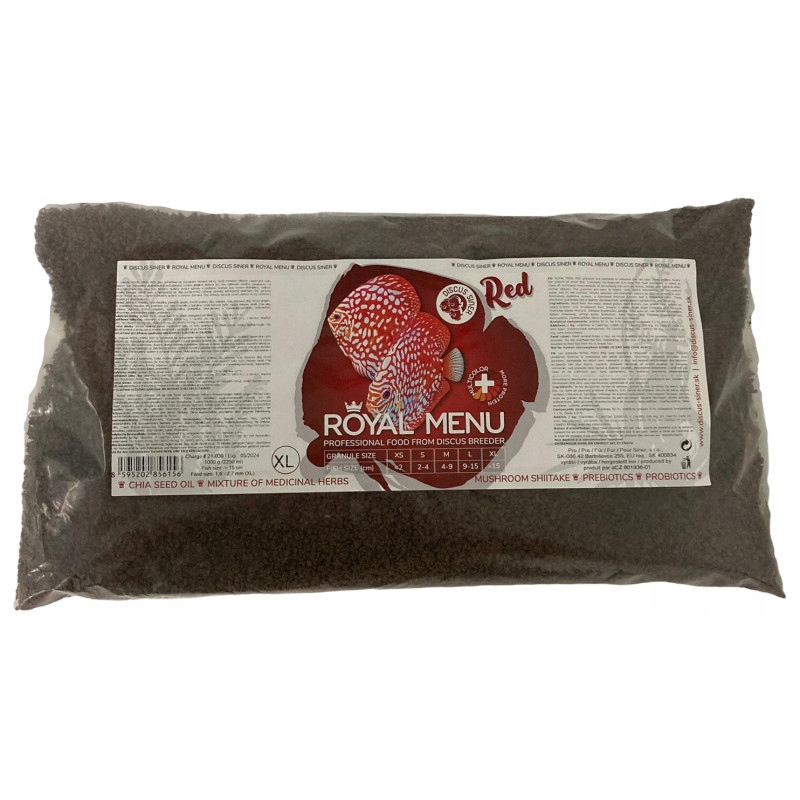 Levně Royal Menu Ds Red XL, krmivo pro ryby, paletky, skaláry, cichlidy, 1000 g