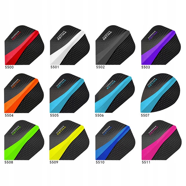 Nowość! Lotki HARROWS PIÓRKA RETINA Różne Kolory