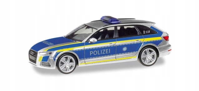 Herpa 095501 Audi A4 Avant Polizei Ingolstadt