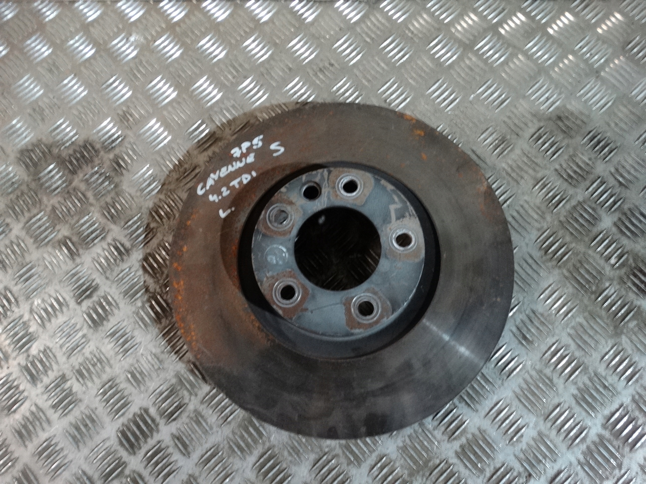 disc front left PORSCHE CAYENNE 7P5 7P 1
