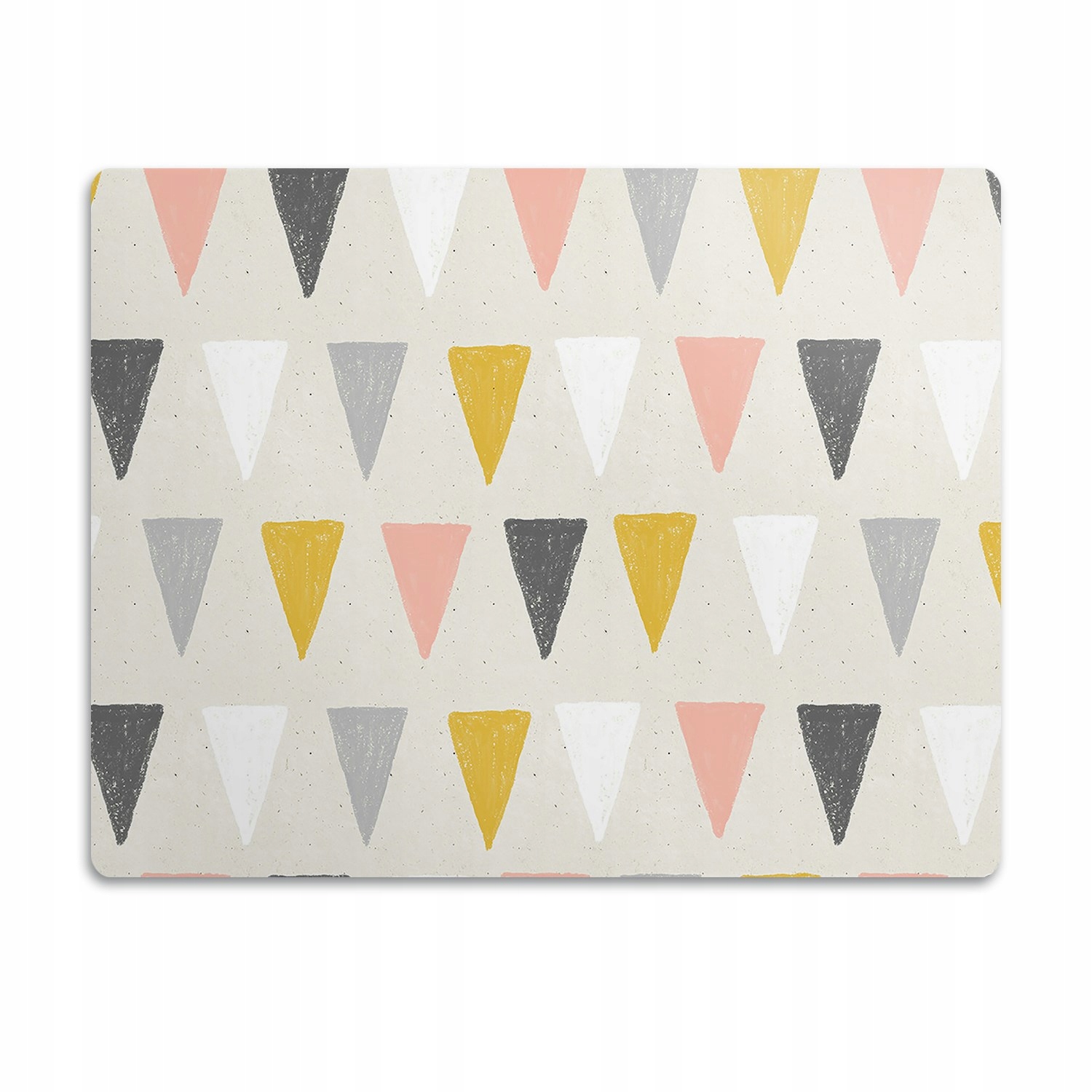 Levně Ochranná podložka pod misku Trojúhelníky motiv 60x40