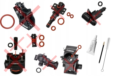 Zestaw uszczelek Saeco Philips LatteGo Marka Inna
