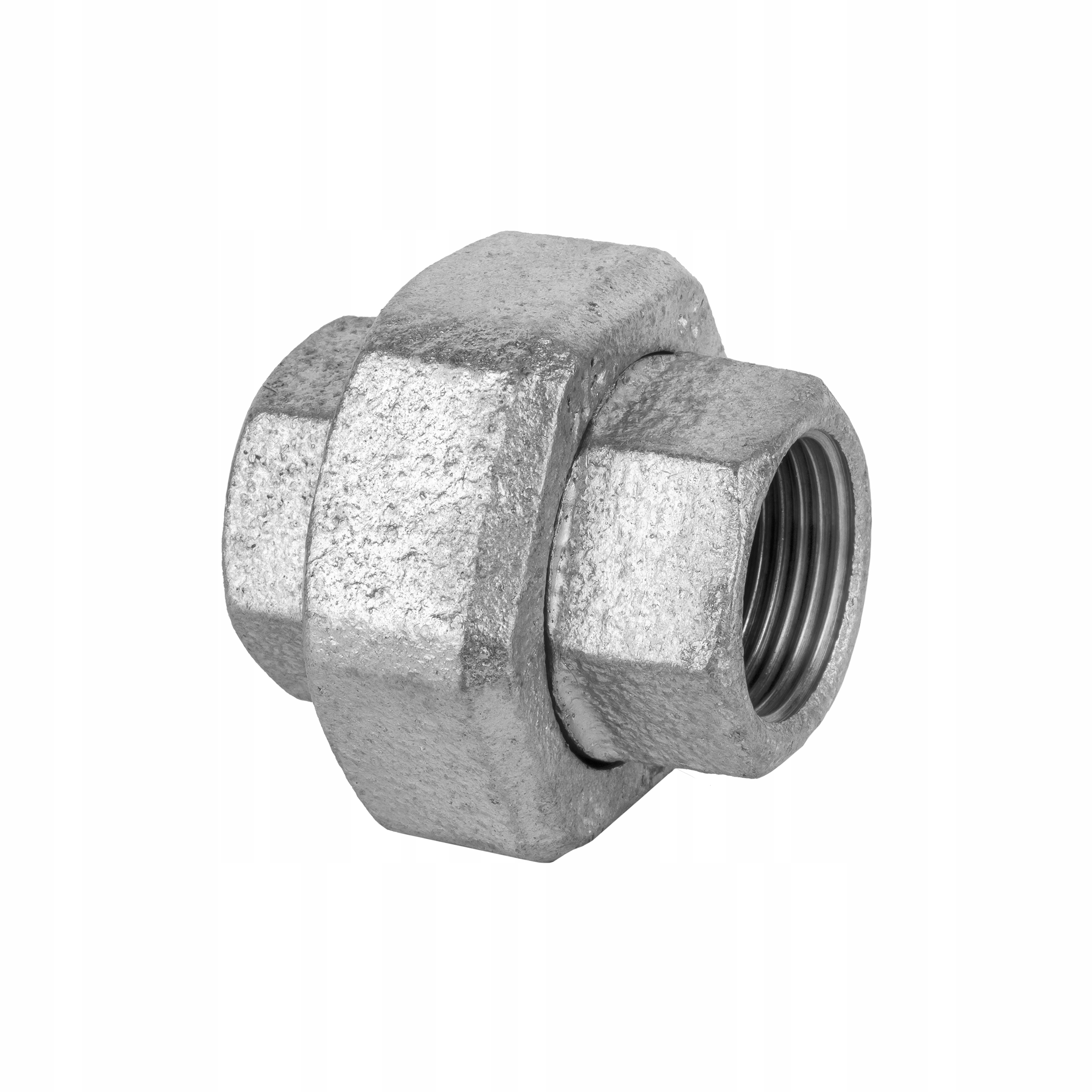 

Ocynk dwuzłączka 1/2" +uszczelka 101