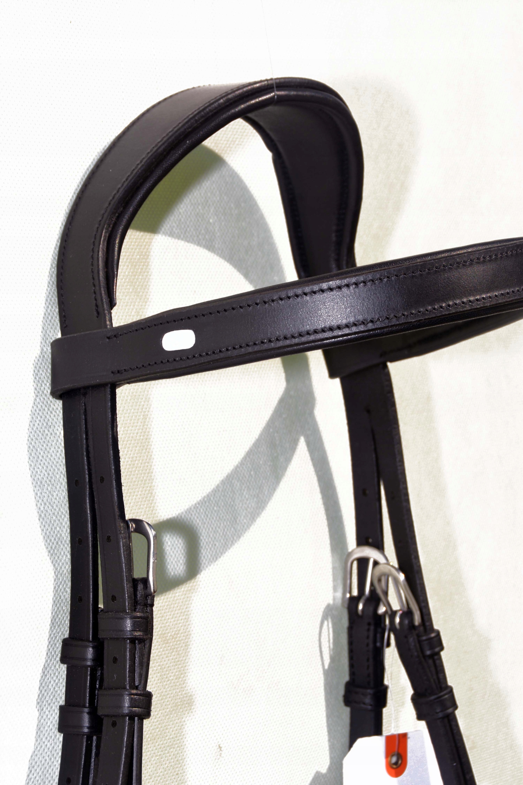 Ogłowie Anatomiczne Profilowane Skóra Premium ROZ.full