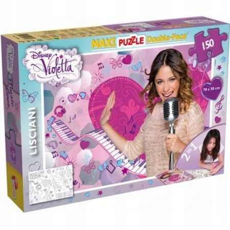 

Puzzle dwustronne 150 el. Violetta Lisciani