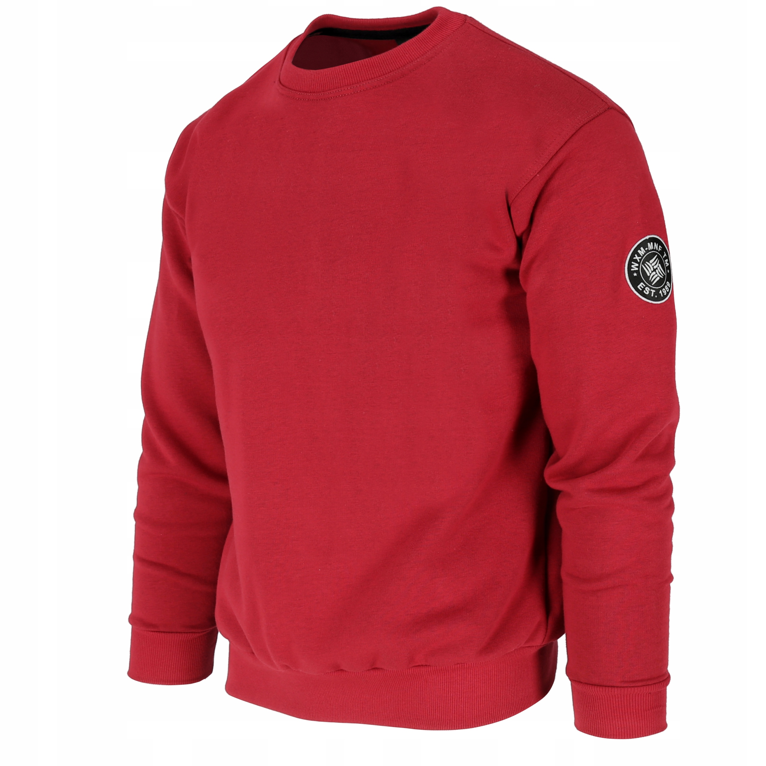 

Bluza ciepła klasyczna męska bordo XL